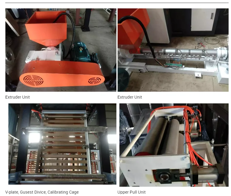 Plastic film extruder film blowing machine SJ45FM600 blow molding machine manufacturer