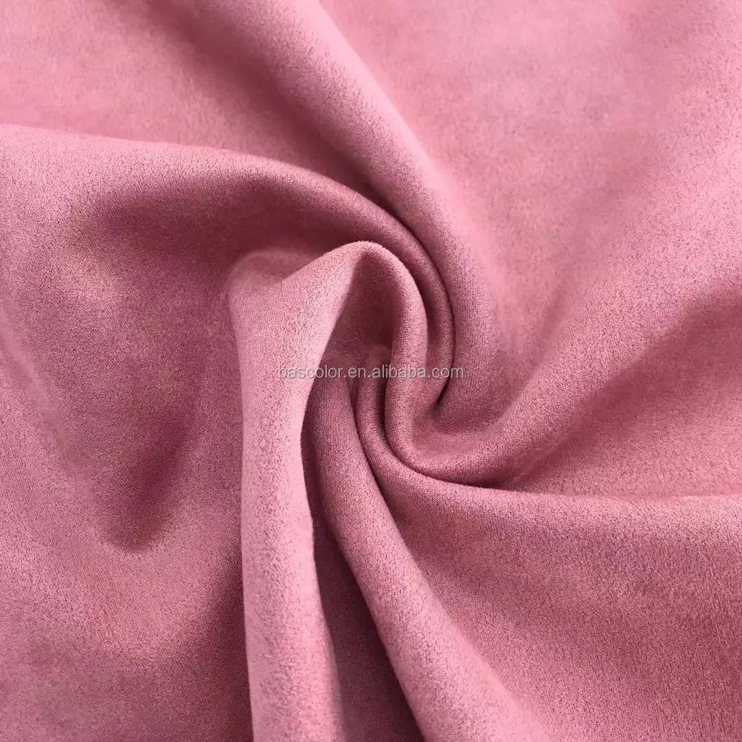 2022 China best sale waterproof flame retardant corduroy suede microfiber fabrics in rolls suede skirt fabric