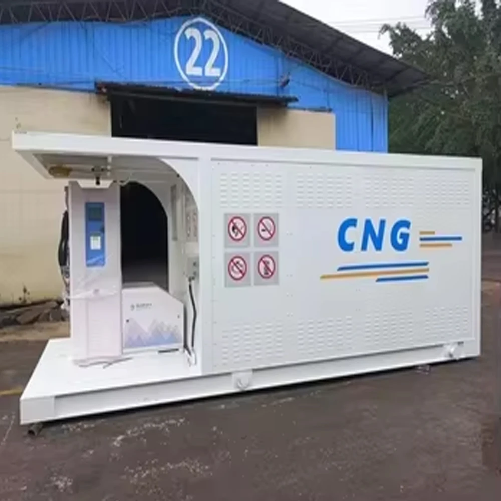 Bluesky Diesel Fuel Tank Diesel Fuel Storage Tank Skid-Mounted Mobile Gas Station Portable Fuel Station for Sale