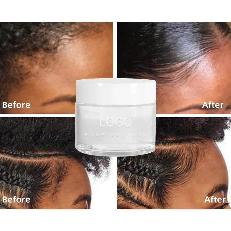 Собственная этикетка, полностью натуральные волосы, дополнительная фиксация, пользовательская этикетка, долговечный воск для контроля краев