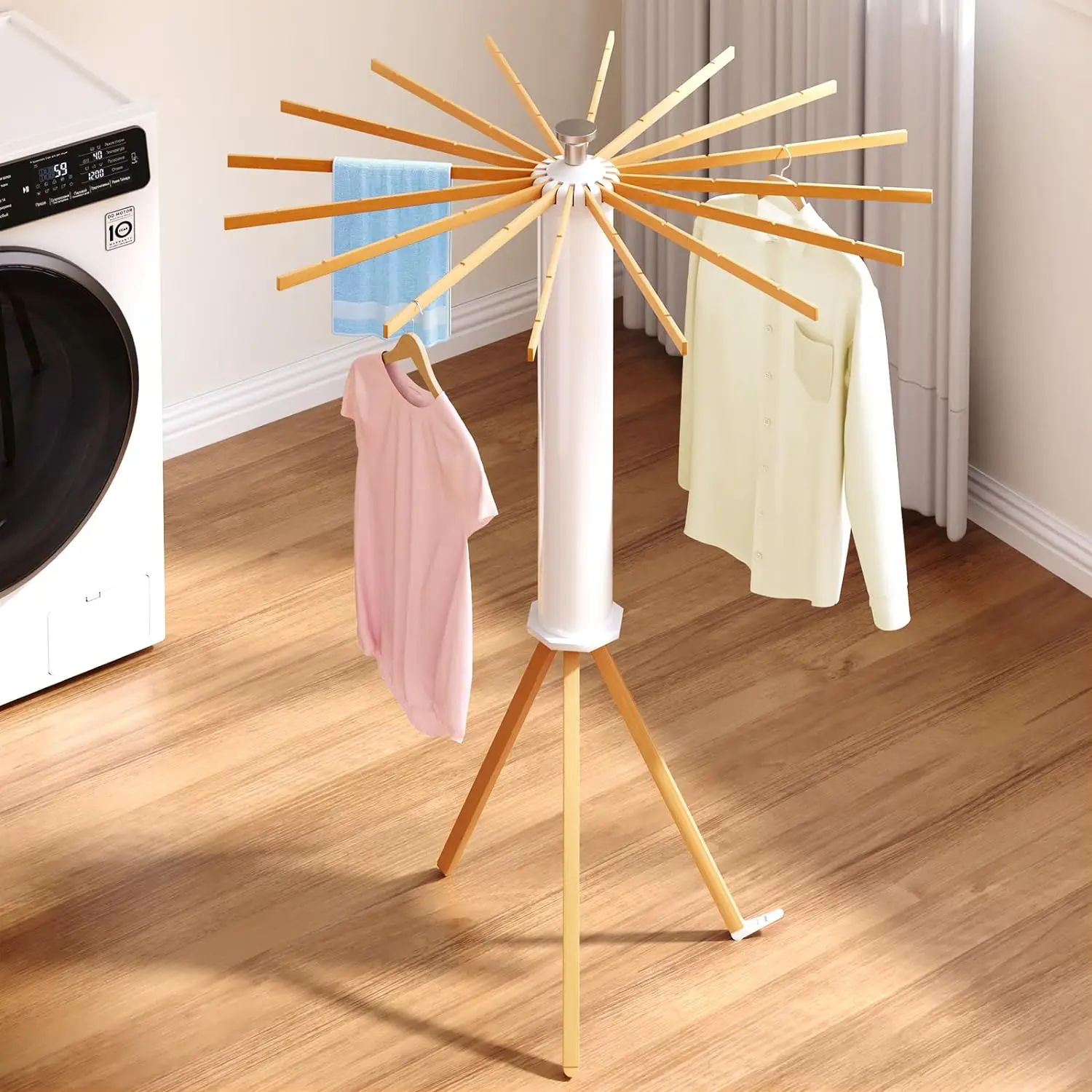 Wholesale Price Standing Clothes Hanger Home Garment Hat Hanging Rack Stand Floor Aluminum Octopus Drying Coat Racks