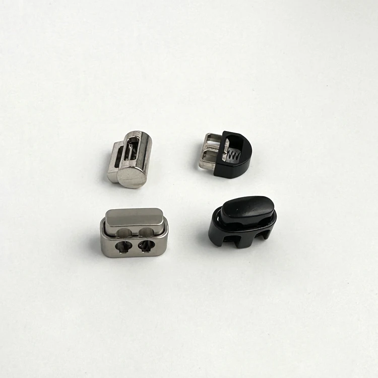 New Arrival metal cord lock stopper Nickel Free zinc alloy retractable cord lock for garment