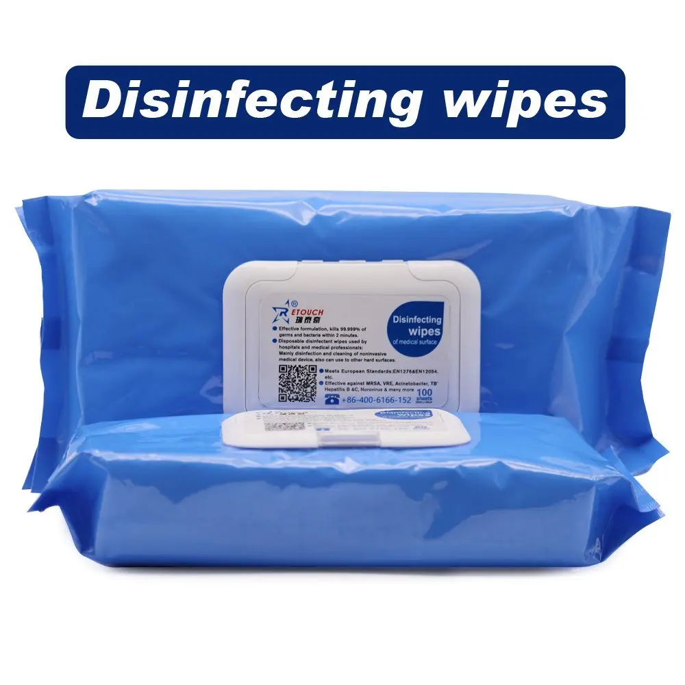 Quaternary Ammonium Wipes For Surface Disinfecting And Cleaning