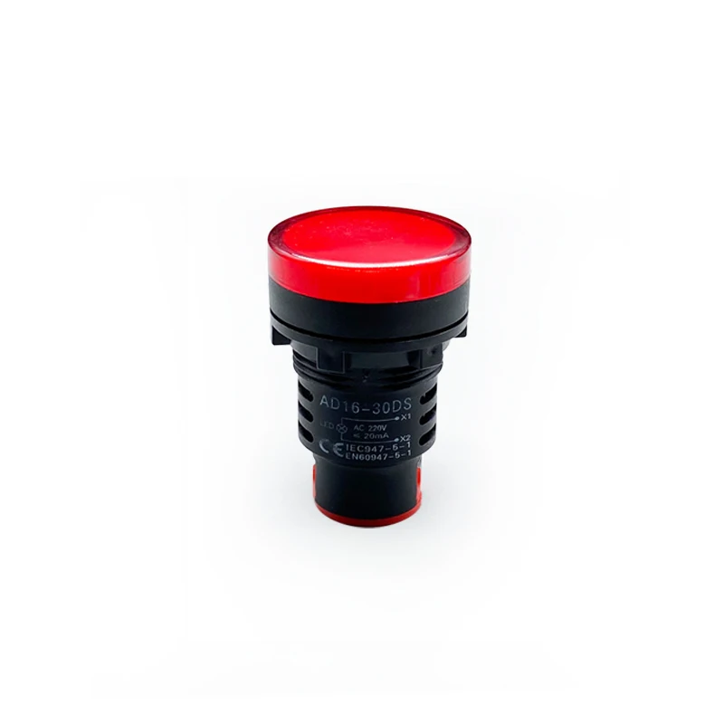
AD16-30DS red, green, yellow, blue and white 30mmLED high-brightness signal light 12/24/220V power indicator 