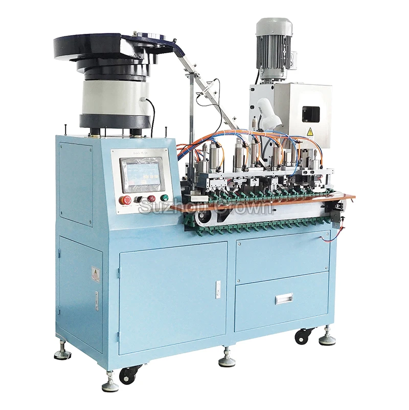 Нам стандартный 2-контактный шнур вилки заклепочная прессовочная машина