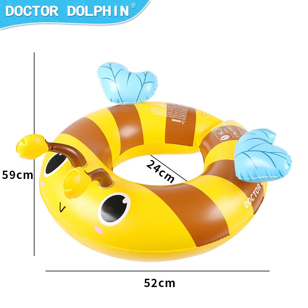 BEE Waist Ring Beach Float For Kids Summer Toys Inflatable Floating Island