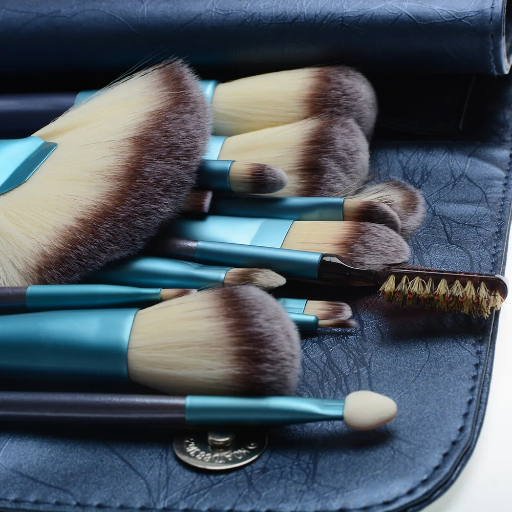 
2020 New Arrival 22pcs Royalblue Cosmetic Brush Tools Beauty High Quality Makeup Brush Set 