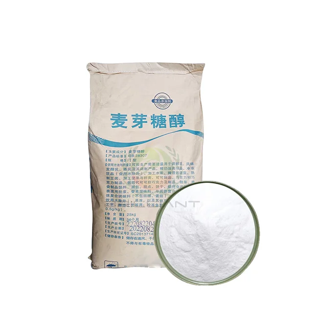 Low Calorie Sweetener Sugar Substitute Crystalline E965 Maltitol Powder