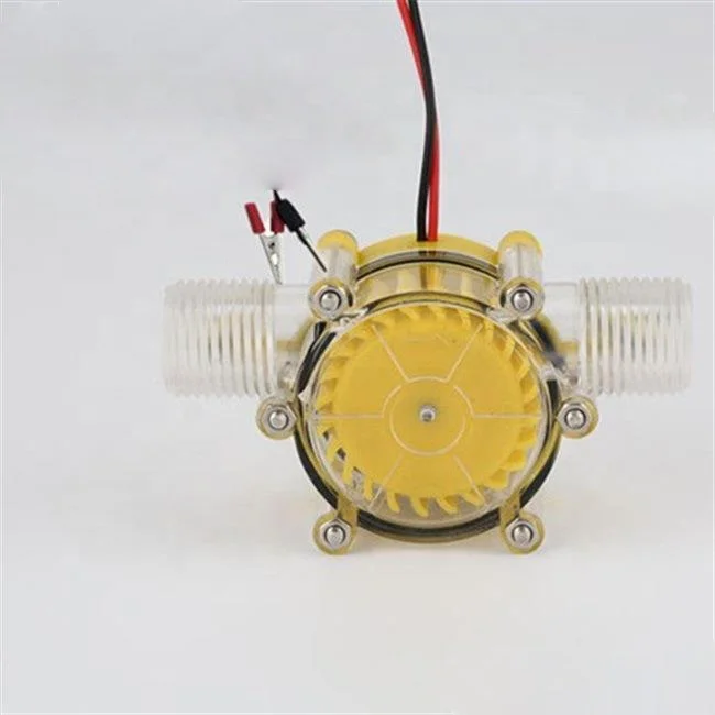 Factory CustomTurbine Flow Hydraulic Conversion Energy Generators Water Flow Pump Mini Hydro Generator with 12V Supply Bulb