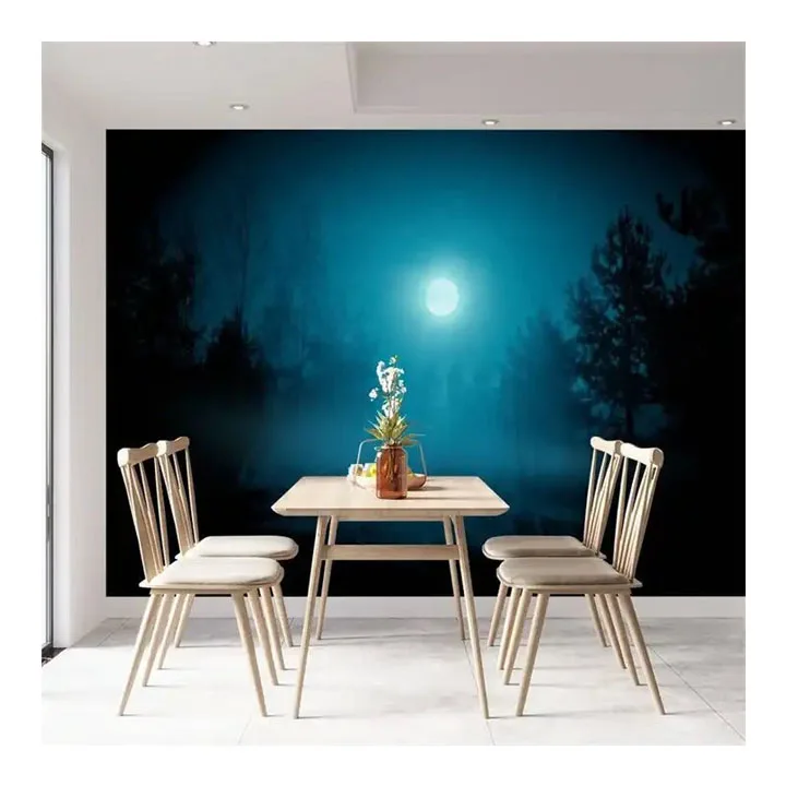 Wall Murals Pictures Custom Photo Wallpaper 3D Self-Adhesive Wallpaper Mural Forest