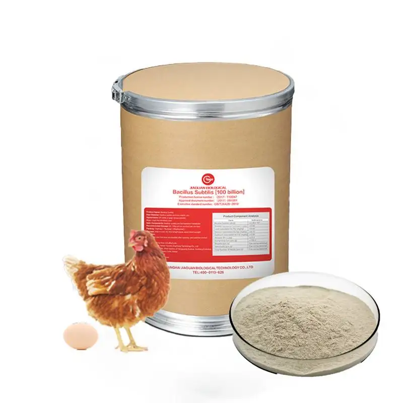 Promote Nutrition Bacillus Subtilis Poultry Feed And Hot Sale Probiotic Bacillus Subtilis Feed Additives For Chicken