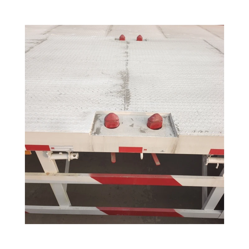 Customer Customization Multi-axles 60 Ton 40 feet 12pcs Flatbed Trailers Headboard Container Trucks Semi Trailer for Sale