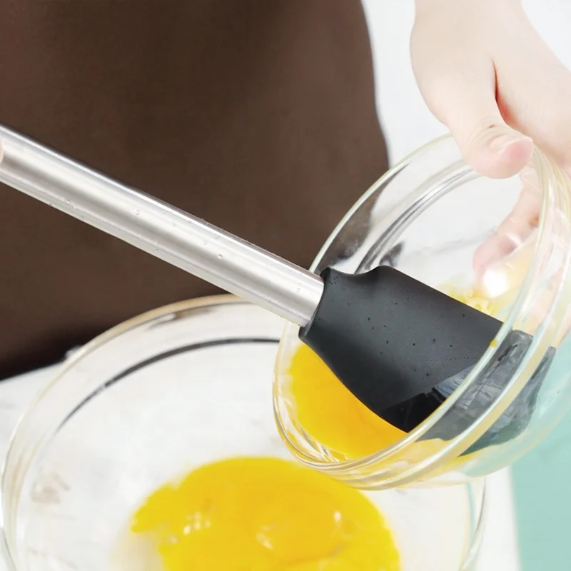 9pcs Nonstick Silicone Kitchen Utensil Set With 430 Stainless Steel Handle