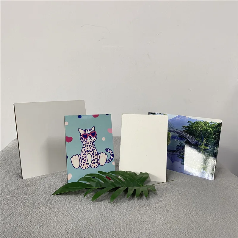 Sublimation photo panels with stand Holiday gift Blank Picture frame Sublimation blank mdf hardboard for Wall Decor or Tabletop