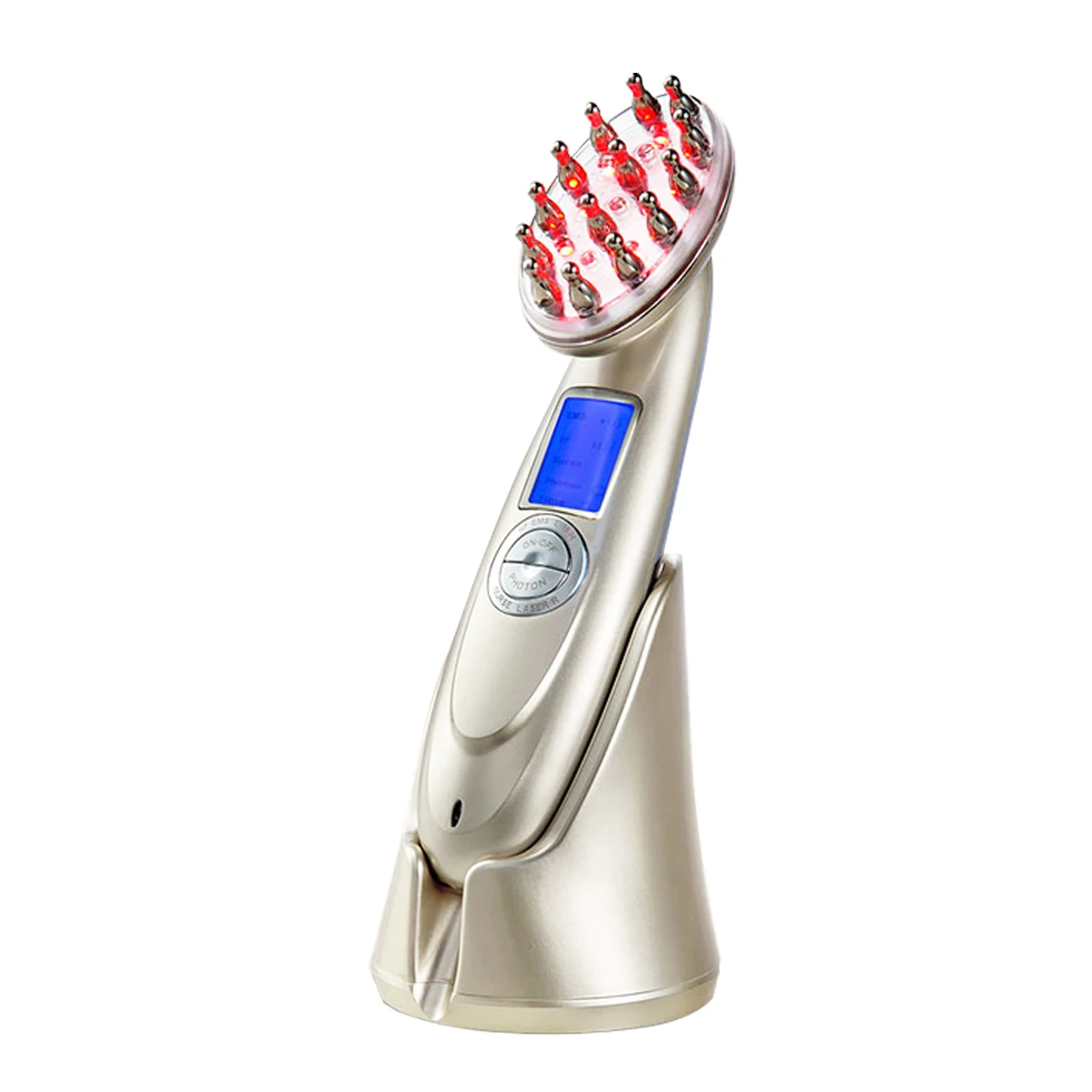 
2021 New laser comb for hair regrowth low-frequency current laser RF LED hair regrowth comb 