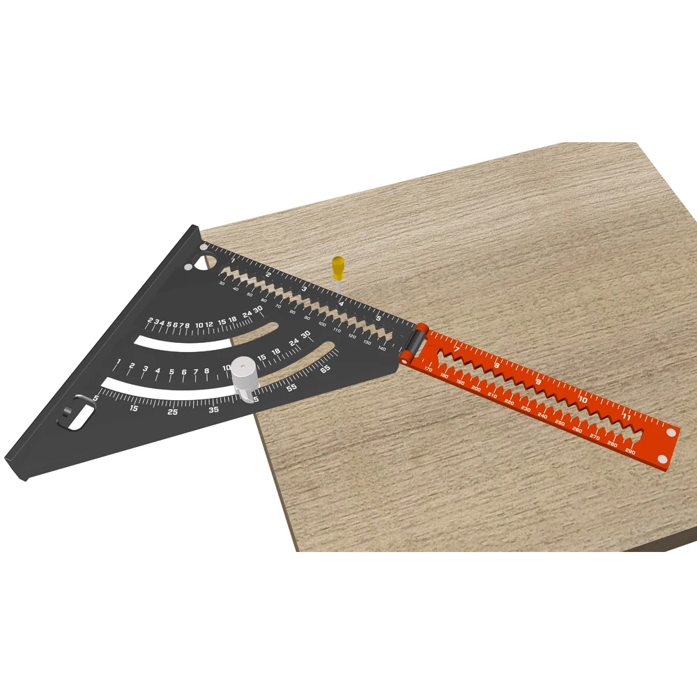 l shape steel combination adjustable try measuring speed square tools try square ruler angle square