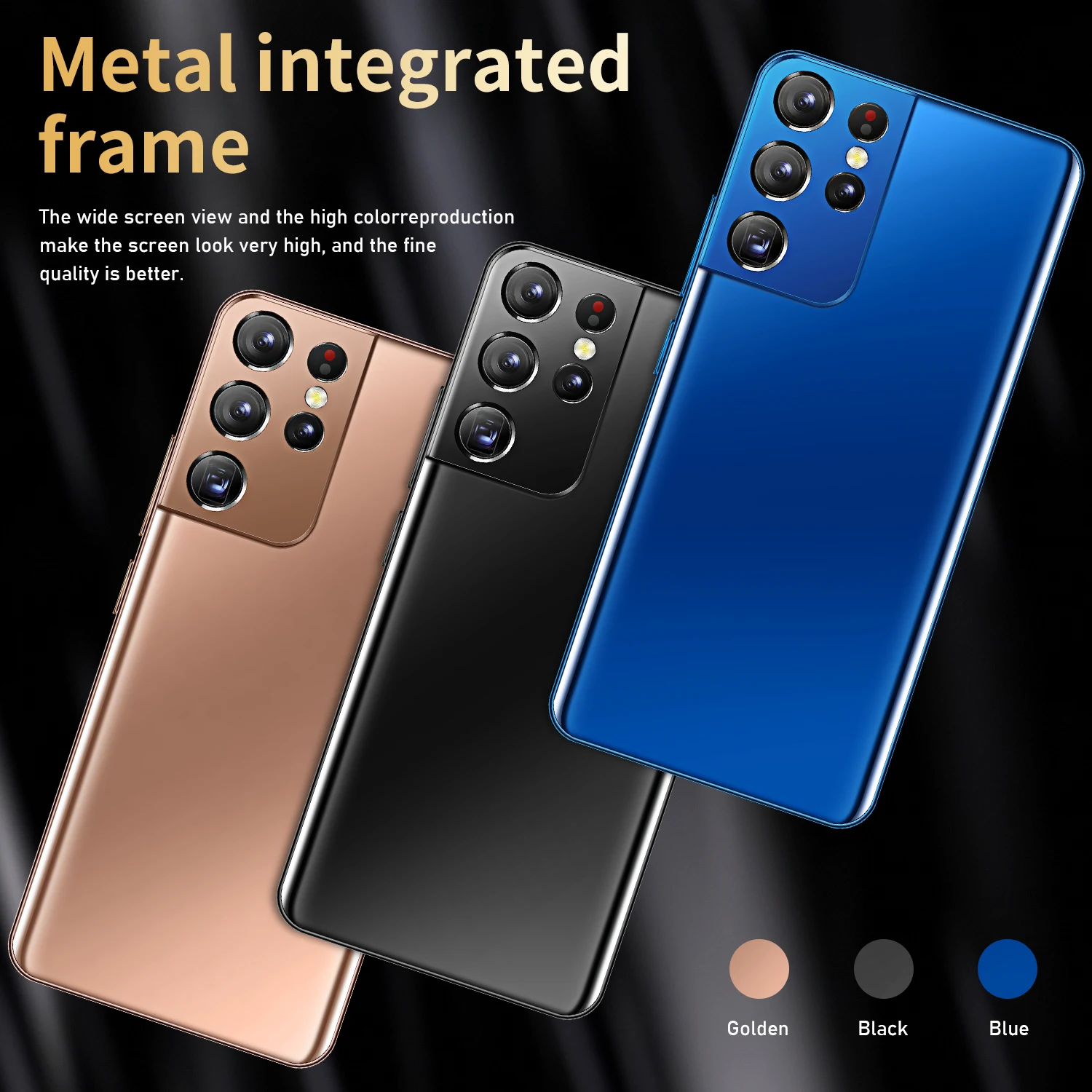 Смартфон S21 + 8 256 ГБ 6 7 дюйма Android 10 0 16 32 МП 5G
