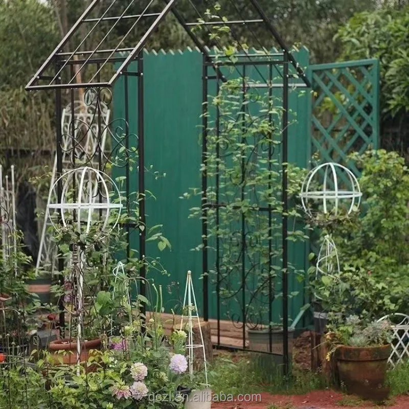 Metal Outdoor and Indoor Gardens Wedding Arch Trees for Wedding Bride Party Elegant Decoration Garden Climbing Plants Vines
