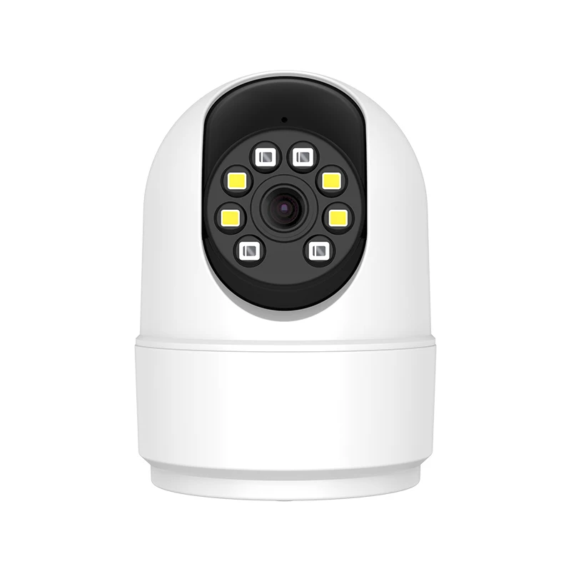 2K Pan/Tilt Indoor Security Baby Monitor Night Vision 2-Way Audio Motion Detection Tracking Cloud Storage Alexa Network 1080p