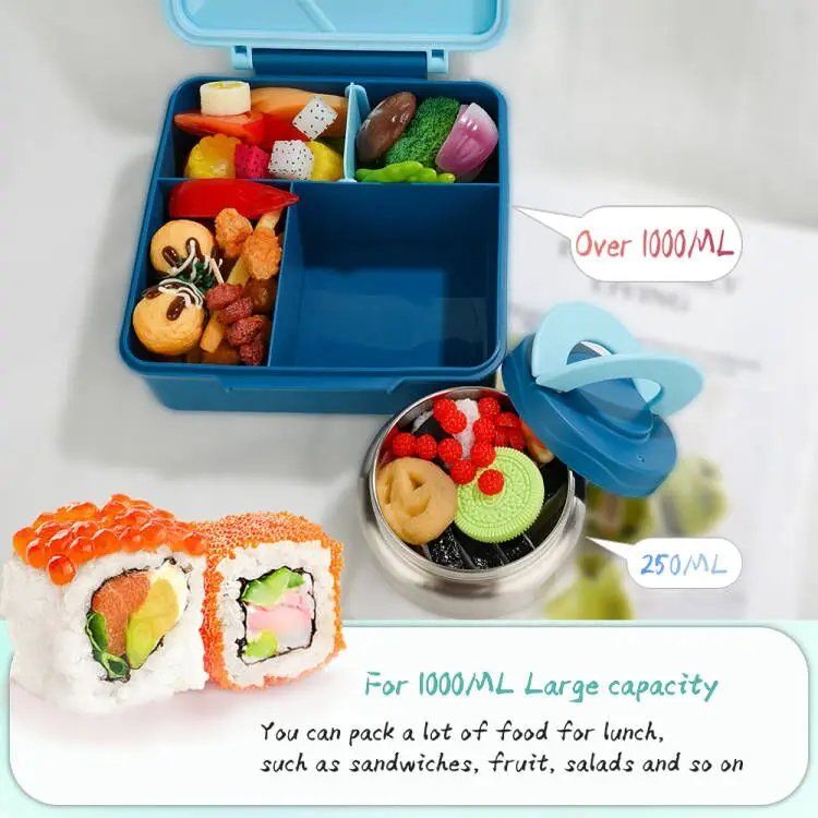 Phthalate and BPA free Customized Kids Lunch Box  lunch box microwave children  thermos lunch box
