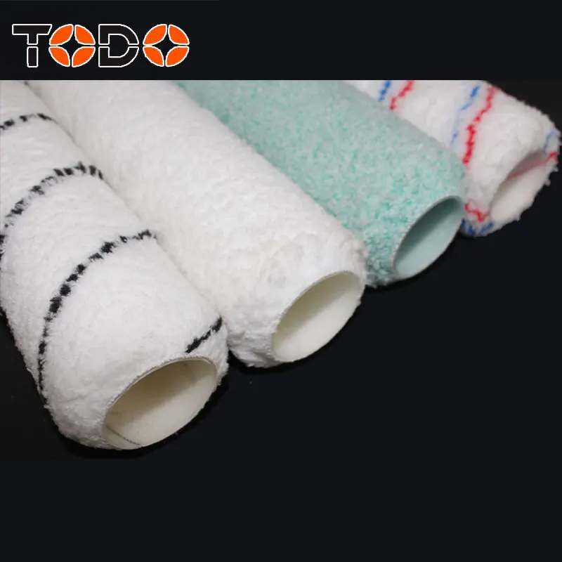 4 inch 6 inch 7 inch 9 inch 10 inch 18 inch Microfiber paint roller refill covers for coating resin epoxy