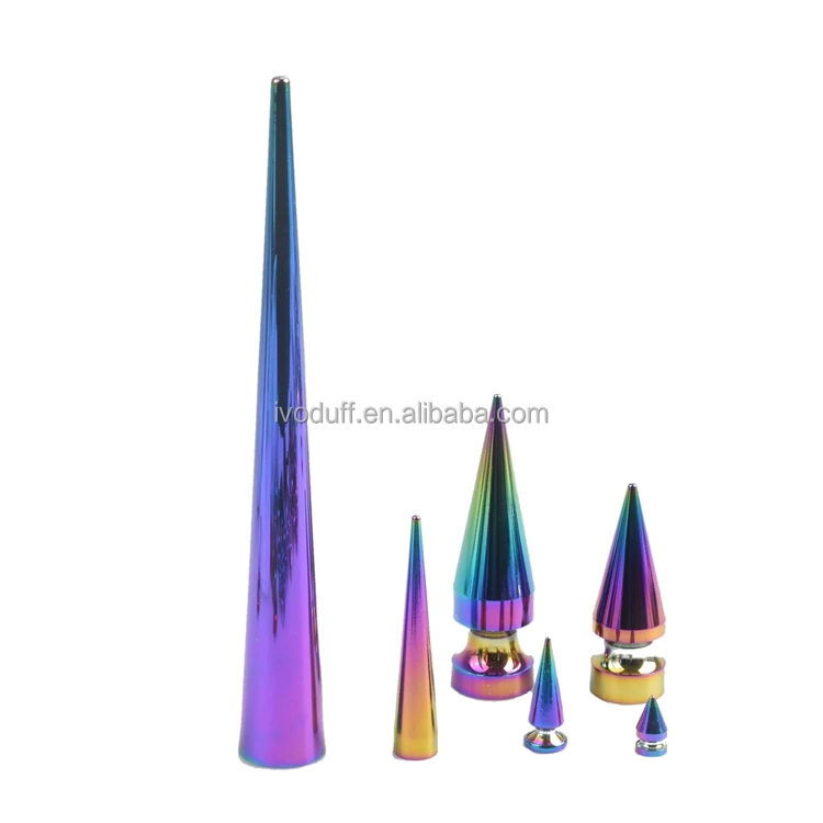 Металлические винтовые заклепки с шипами Rainbow 17x50 мм