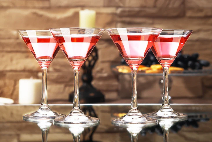 Creative Personality Bar Party Wedding Celebration Goblet Cocktail Glass Martini Margarita Glass