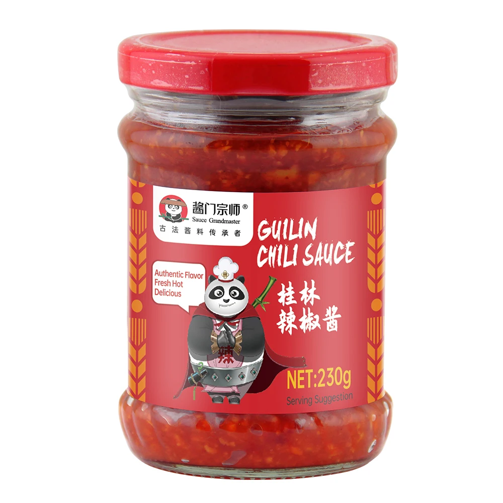 Sauce Grandmaster Factory Wholesale Bulk Red Chilli Spicy Halal Sriracha Seasoning Hot Sauce