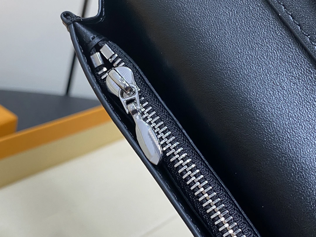 2024 Famous Luxury Designer Bag men Wallet Pu Leather Credit Card Wallet With Zipper Card Holder