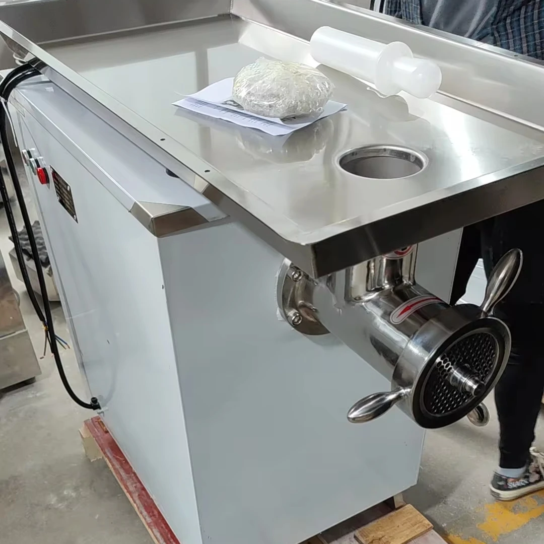 TK-42 Industrial Meat Grinder Stainless Steel Powerful Meat Mincer