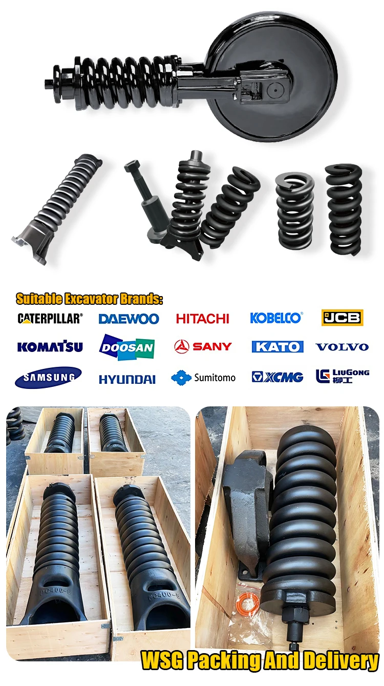 Excavator Track Adjuster For Kobelco SK200-8