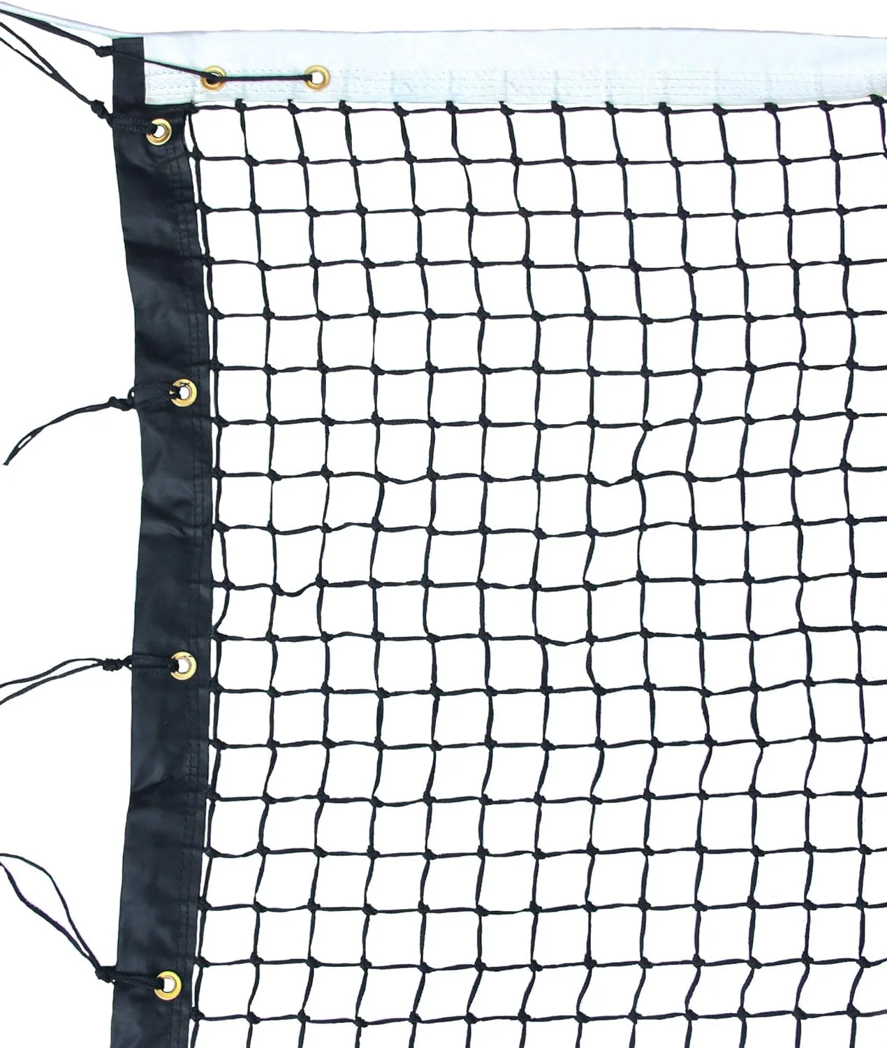 12.8*1.07m Tennis Net Doubles Tennis Net with Polyester Headband Super Pro Tennis Net