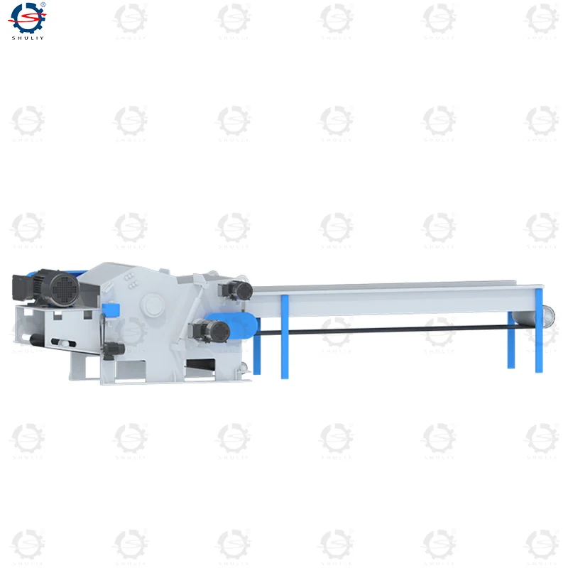  High efficiency wood drum