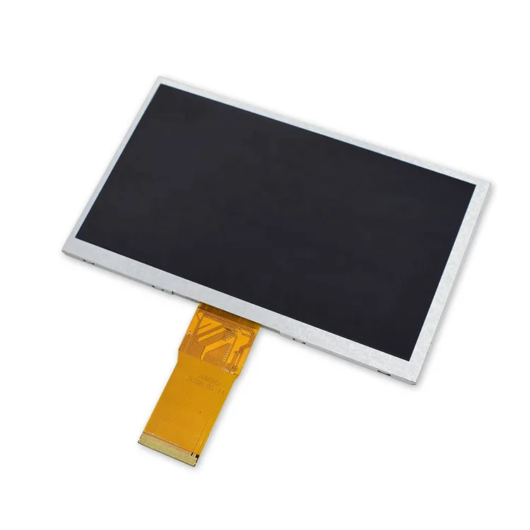 
7 inch lcd module with resistive touch panel 40 pins interface 800x480 tft lcd display screen 