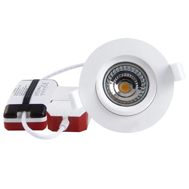 2020 hot DIM to warm 2000k to 2800k  83 cutout Gyro led cob downlight with 5yrs warranty