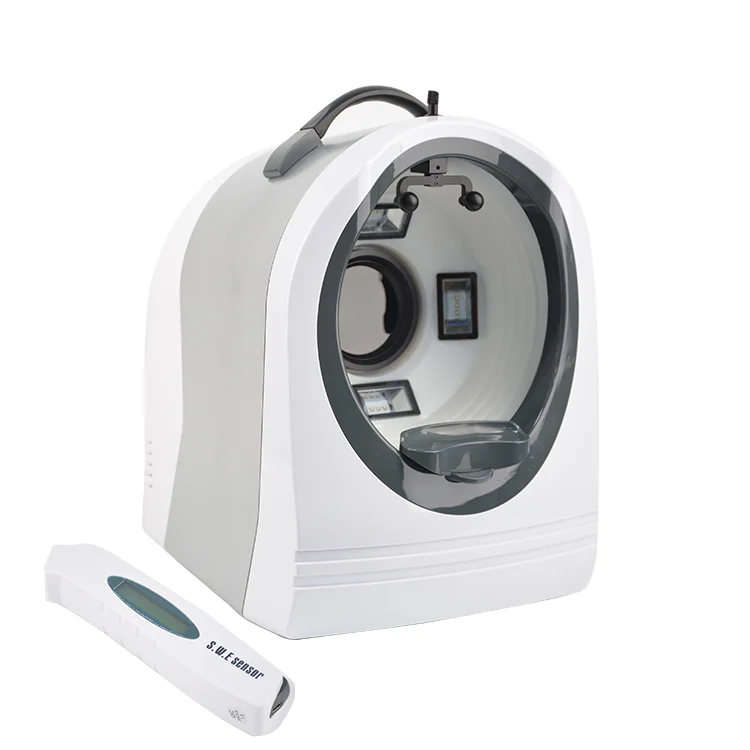Professional Face UV Skin Face Analyzer 3D Facial Moisture Analyzer Machine Portable Magic Mirror Dermatology Device 2022
