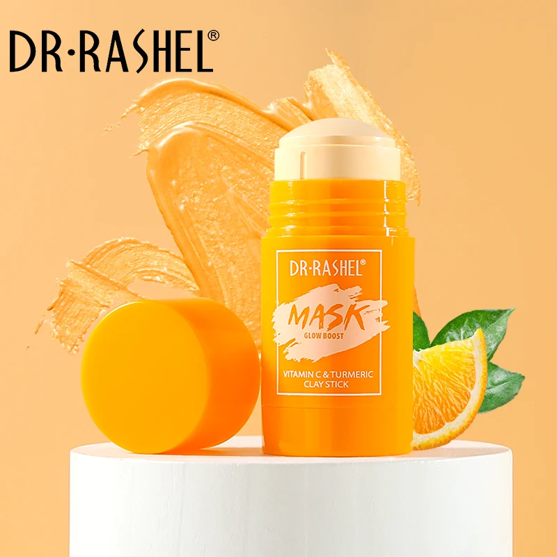DR RASHEL Glow Boost Vitamin C and Turmeric Clay Mask For Face