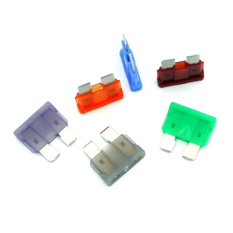 Cheap high quality Mini Micro Blade Auto Car Fuse 2A 3A 5A 7.5A 10A 15A 20A 25A 30A 35A 40A Fuses for Motorcycle Automotive