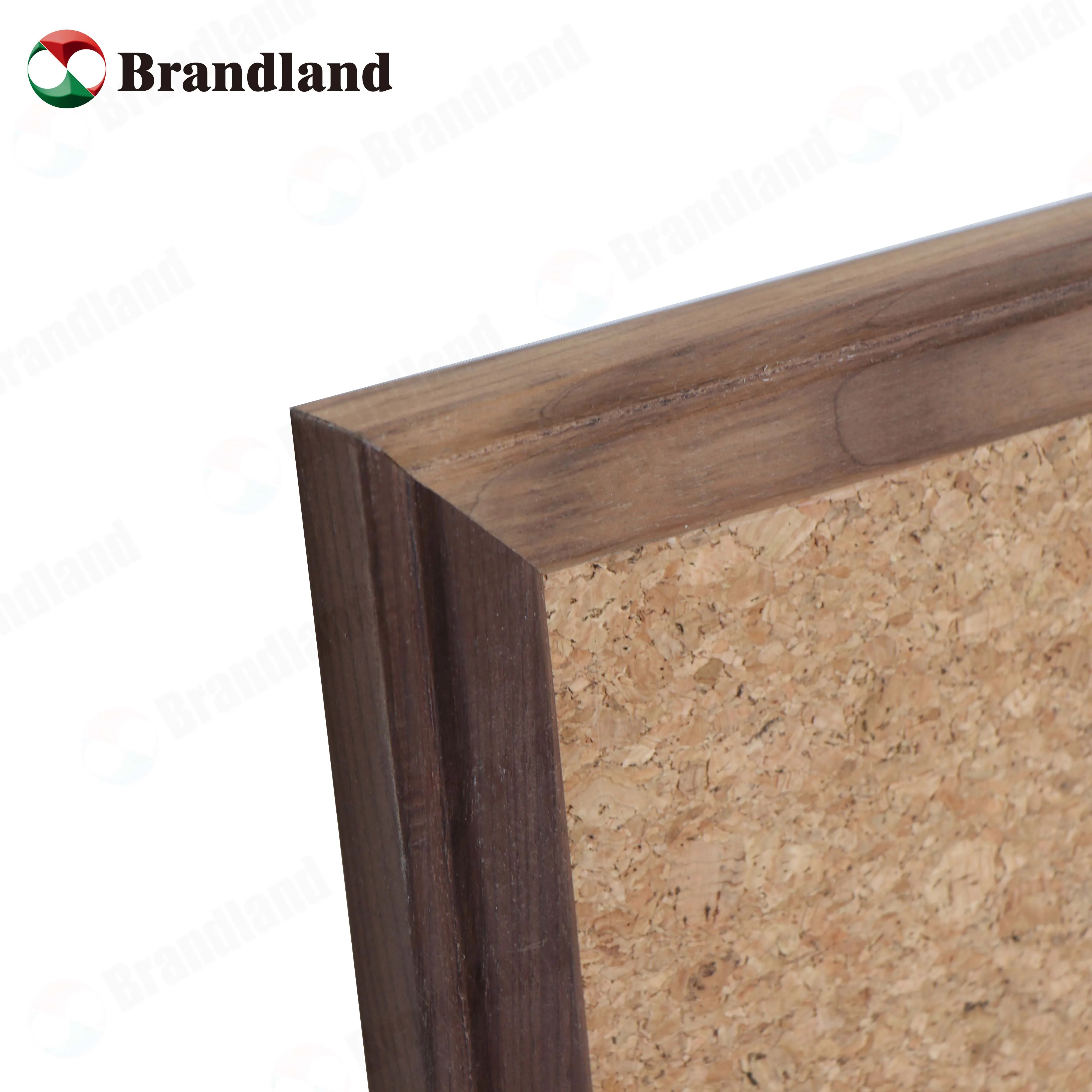 Custom common cork board and wood frame solid wood office bulletin memo