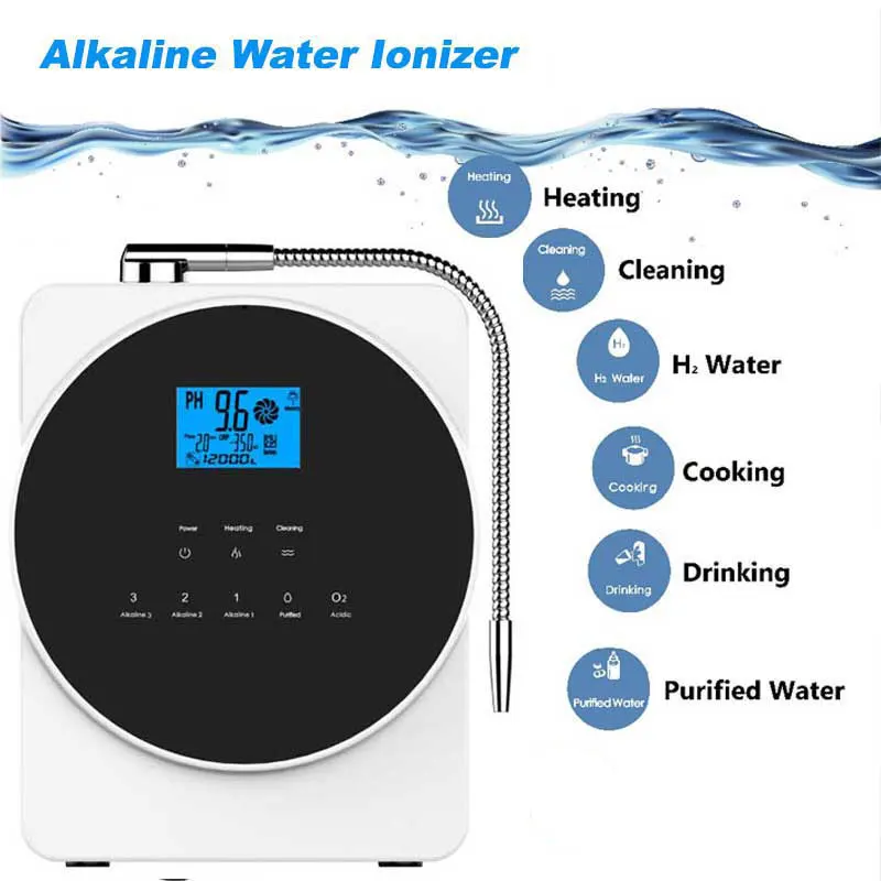Hot Sale Custom Logo Water Ionizer Under the Sink 7 Plates 11 Plate Japan Kangen Water Alkaline Ionizer Water Machine