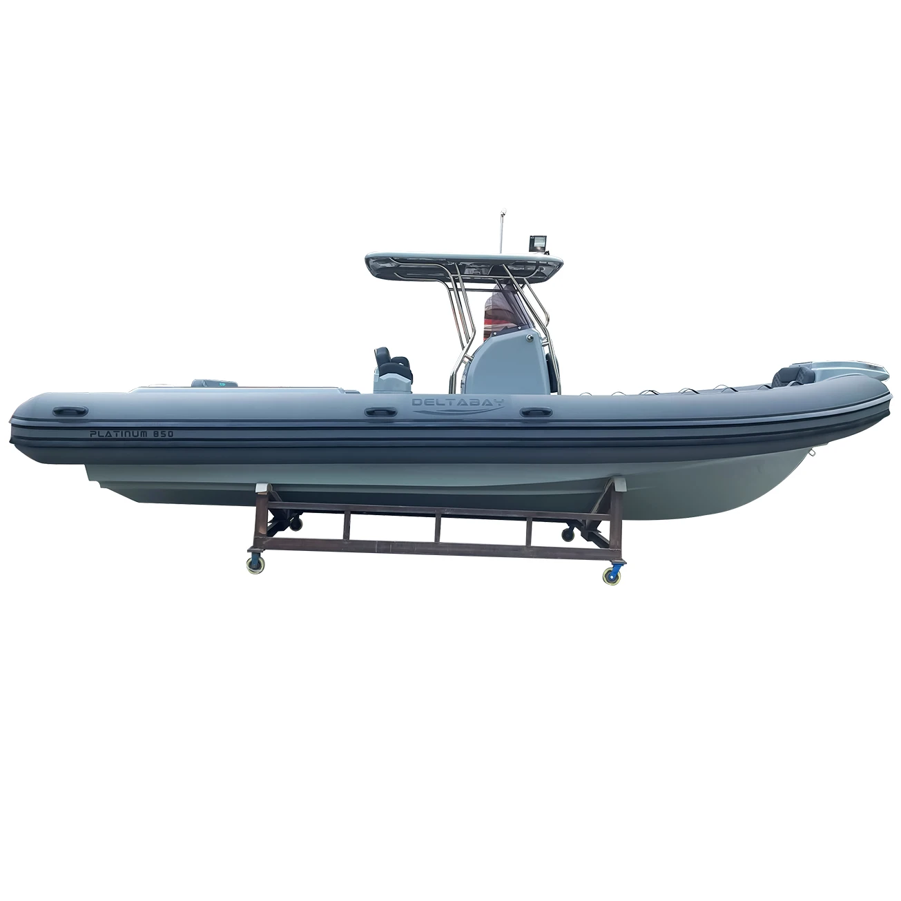 Hot Sale 27.9ft 8.5m Luxury Rib SEACLUB 27 Deep V Hypalon Fishing Rigid Inflatable RIB Boat with Teak Floor