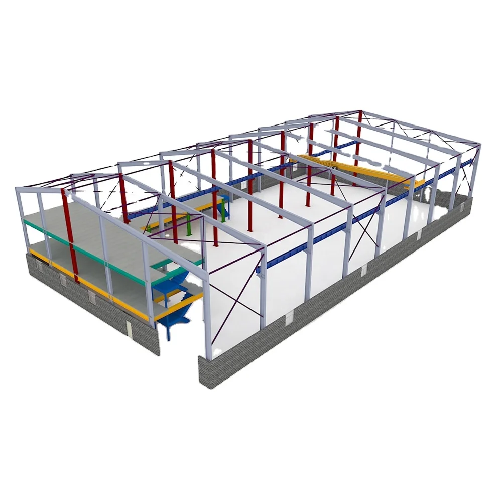 Metal Steel Building Materials Steel Structure Prefabricated Warehouse Factory Buildings