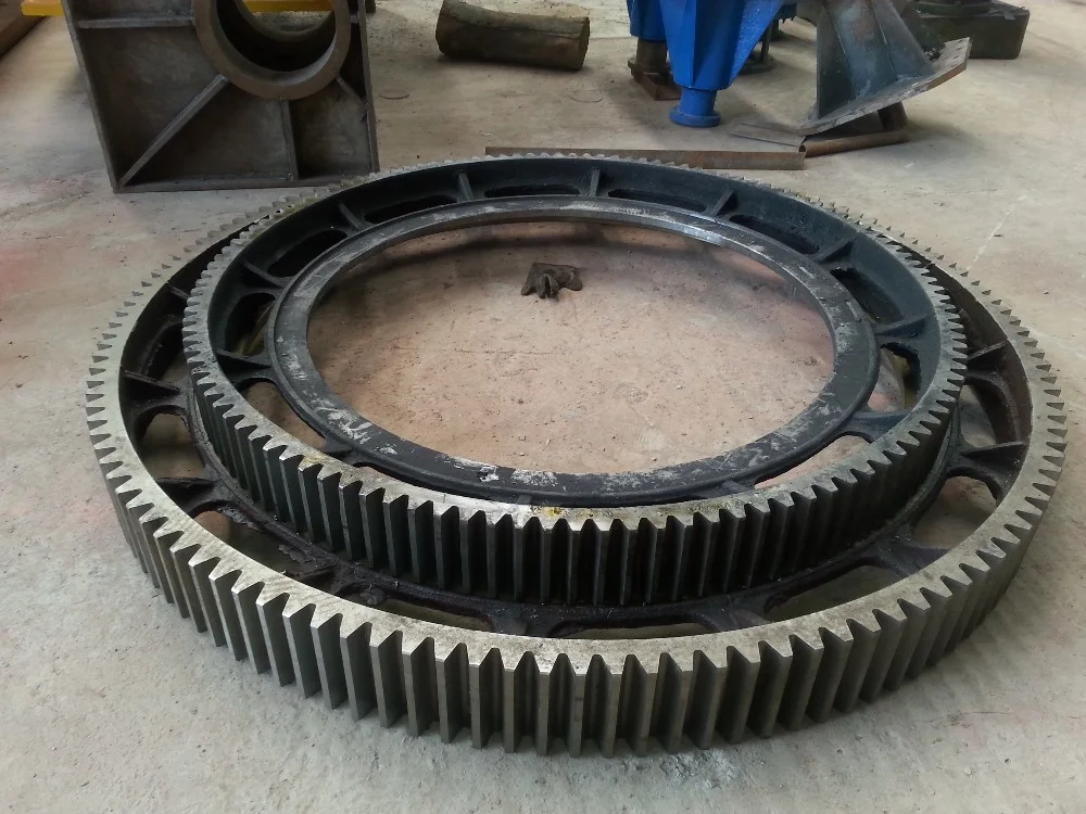 large size casting steel 42CrMo4 external ring gear