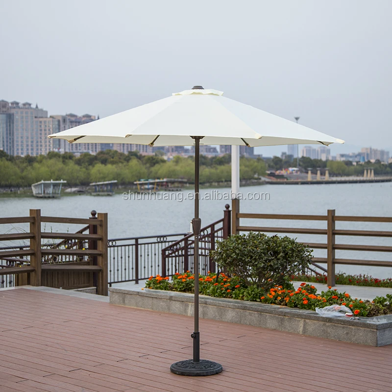 Рекламная уличная мебель для бистро Солнцезащитный зонт