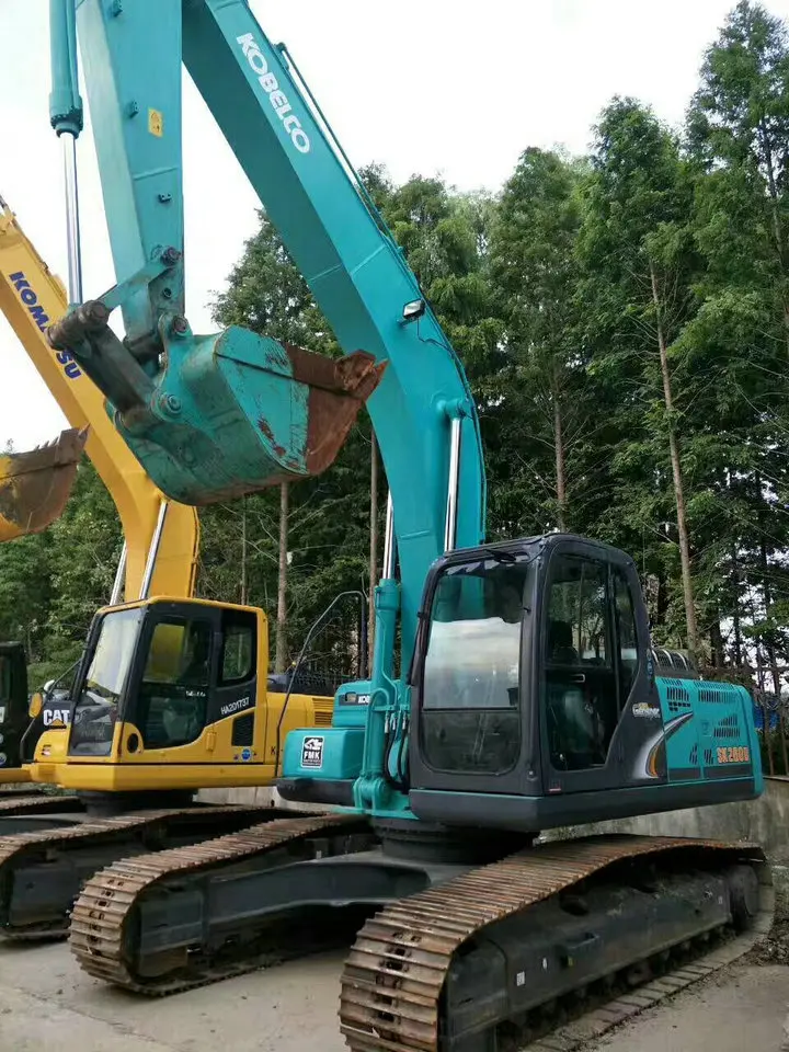 KOBELCO sk260D used excavator  High quality Hydraulic used  Kobelco SK210 sk350 sk380d crawler   Excavator