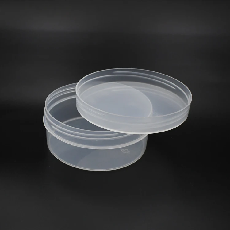 inventory 250ml Clear PP Container Jars With Lids For Liquid Storage and Particle Storage