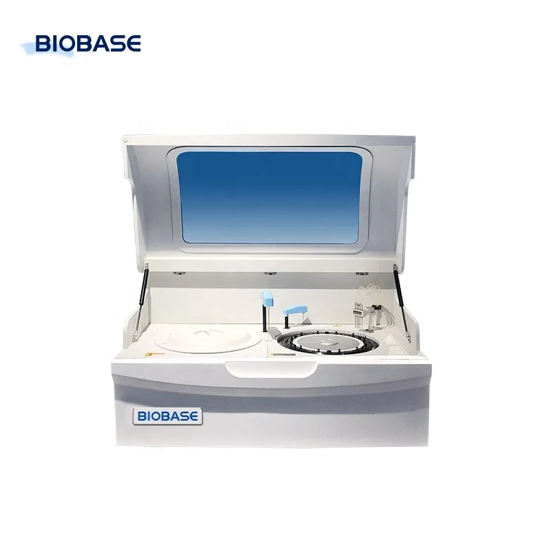 BIOBASE China auto chemistry analyzer blood test machine 200tests/hour clinical automatic chemistry analyzer for lab and hospita