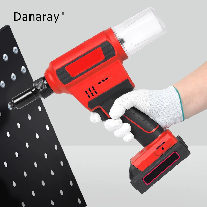 Hot Sale Automatic Brushless Electric Rivet Gun 64XT PRO Lithium Battery Riveter CE Standard 1h Quick Charge Riveting Tool