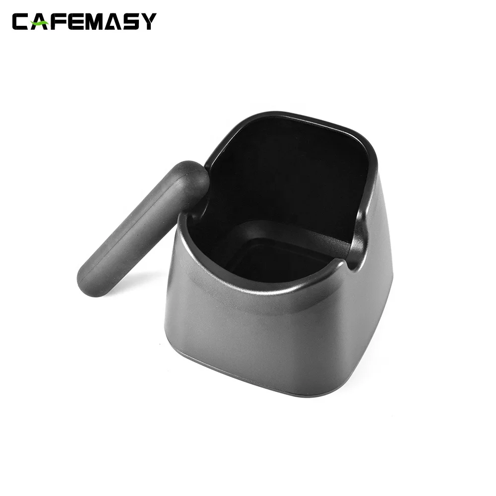 Coffee Accessories ABS Plastic Mini Knock Box Espresso Dump Bin Espresso Coffee Knock Box