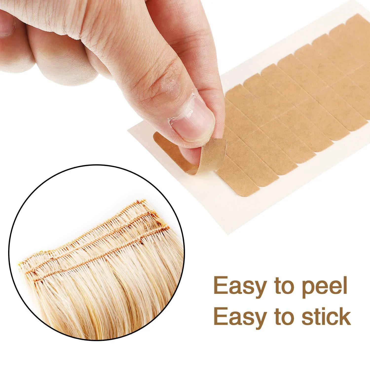 36Y Wear Hair System Tape Roll Super Sticky Hair Blue Tape Double-Sided Adhesive Tape for Hair Extension/Lace Wig/Toupee